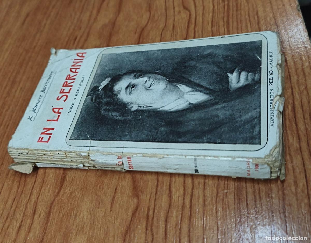 Libros antiguos: En la serran&iacute;a - M. Mart&iacute;nez Barrionuevo - Foto 2