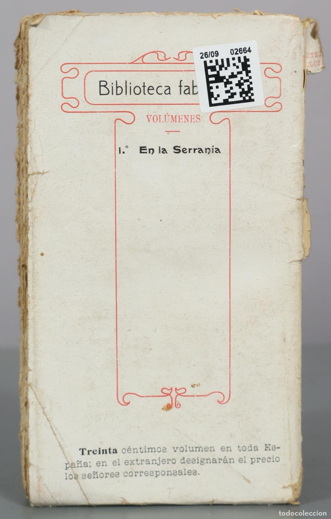 Libros antiguos: En la serran&iacute;a - M. Mart&iacute;nez Barrionuevo - Foto 3