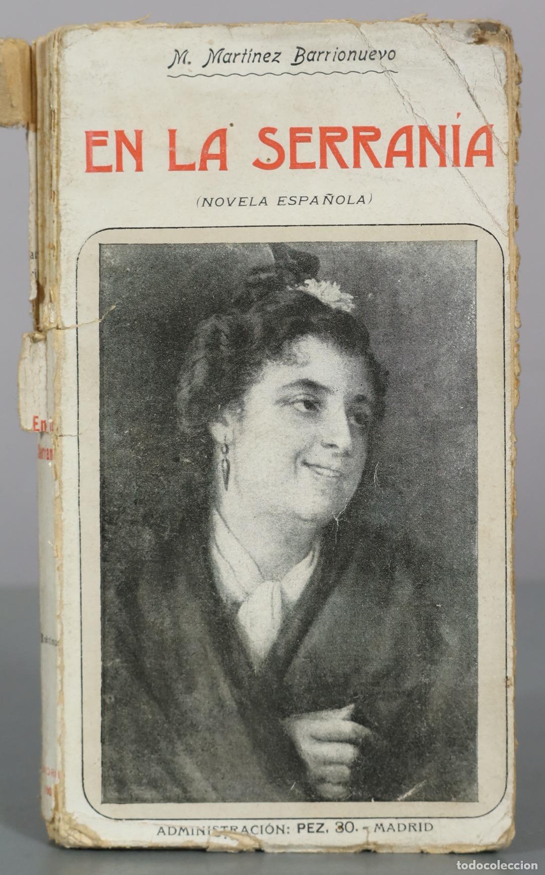 Libros antiguos: En la serran&iacute;a - M. Mart&iacute;nez Barrionuevo - Foto 1
