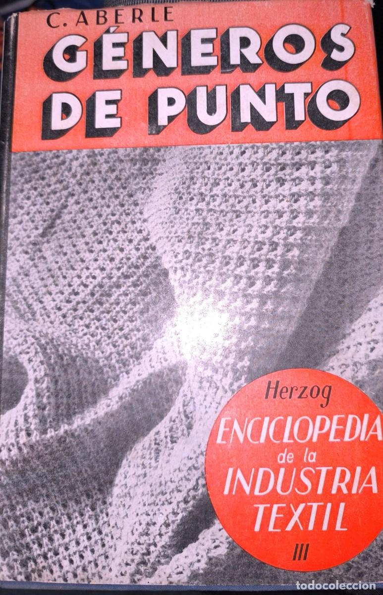 Libros antiguos: GENEROS DE PUNTO (Aberle, Carlos)