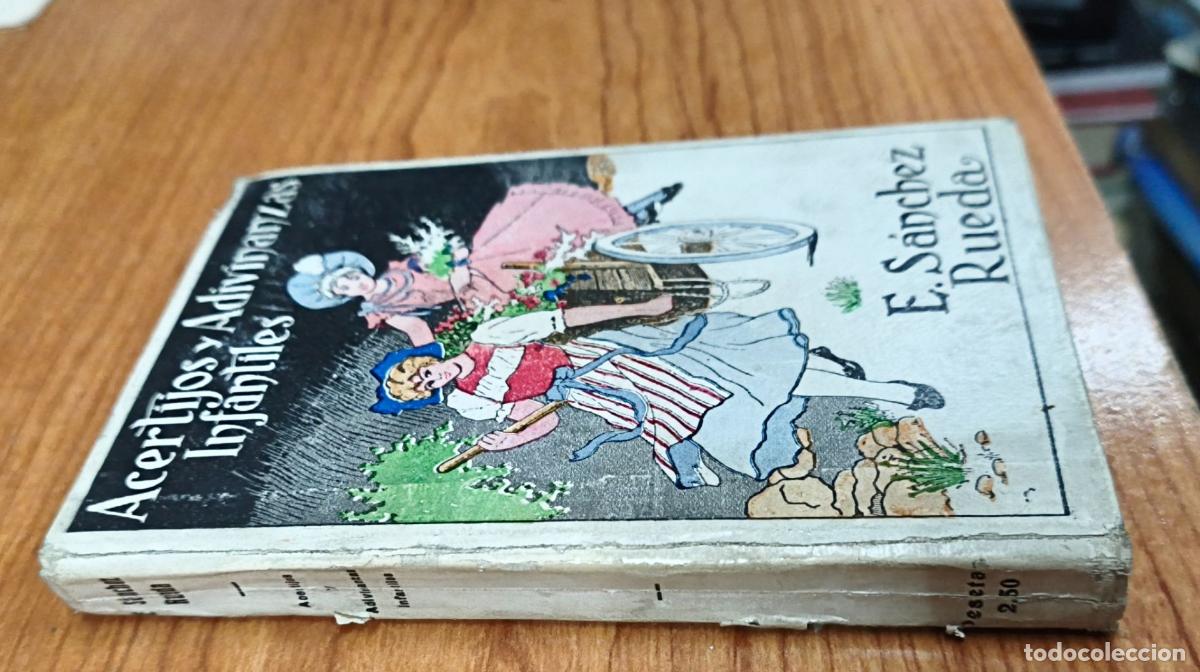 Libros antiguos: Acertijos y Adivinanzas Infantiles - E. S&aacute;nchez Rueda - Foto 2