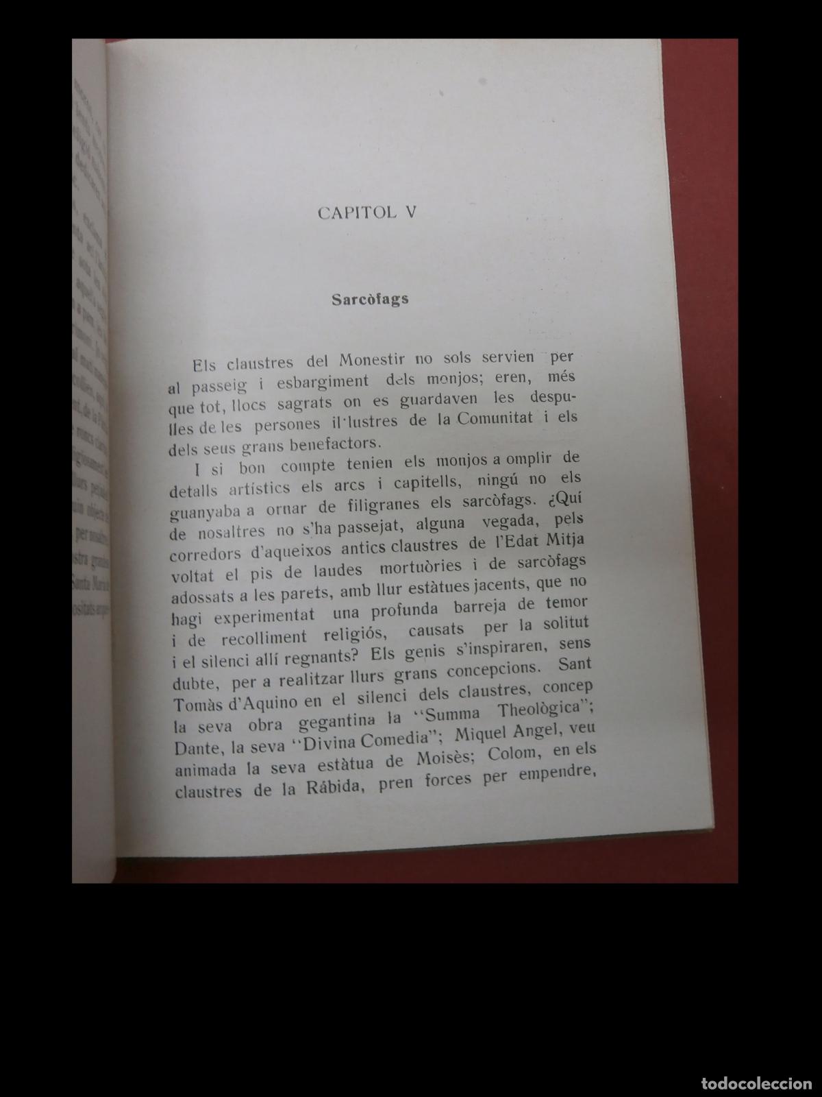 Libros antiguos: Monestir de Santa Maria de lEstany. Joan Codina - Foto 5