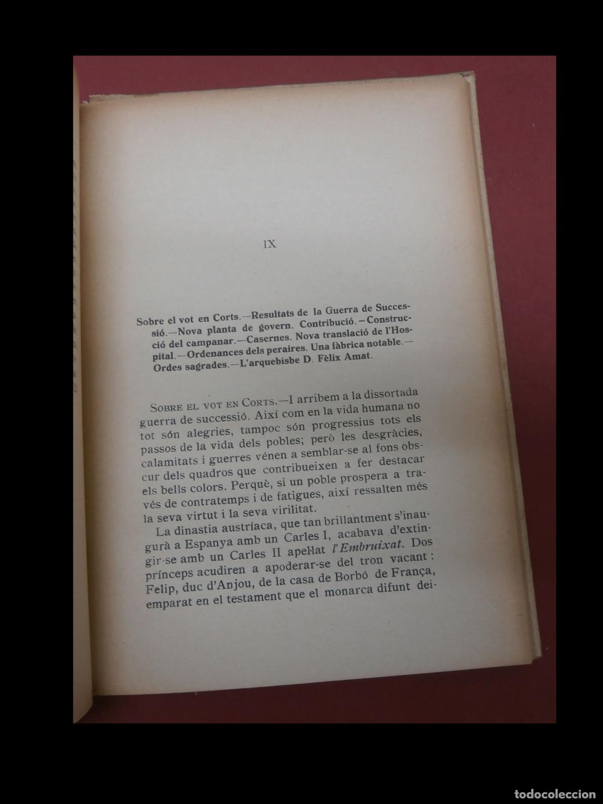 Libros antiguos: Sabadell. Monografia. Agust&iacute; Rius i Borrell - Foto 4
