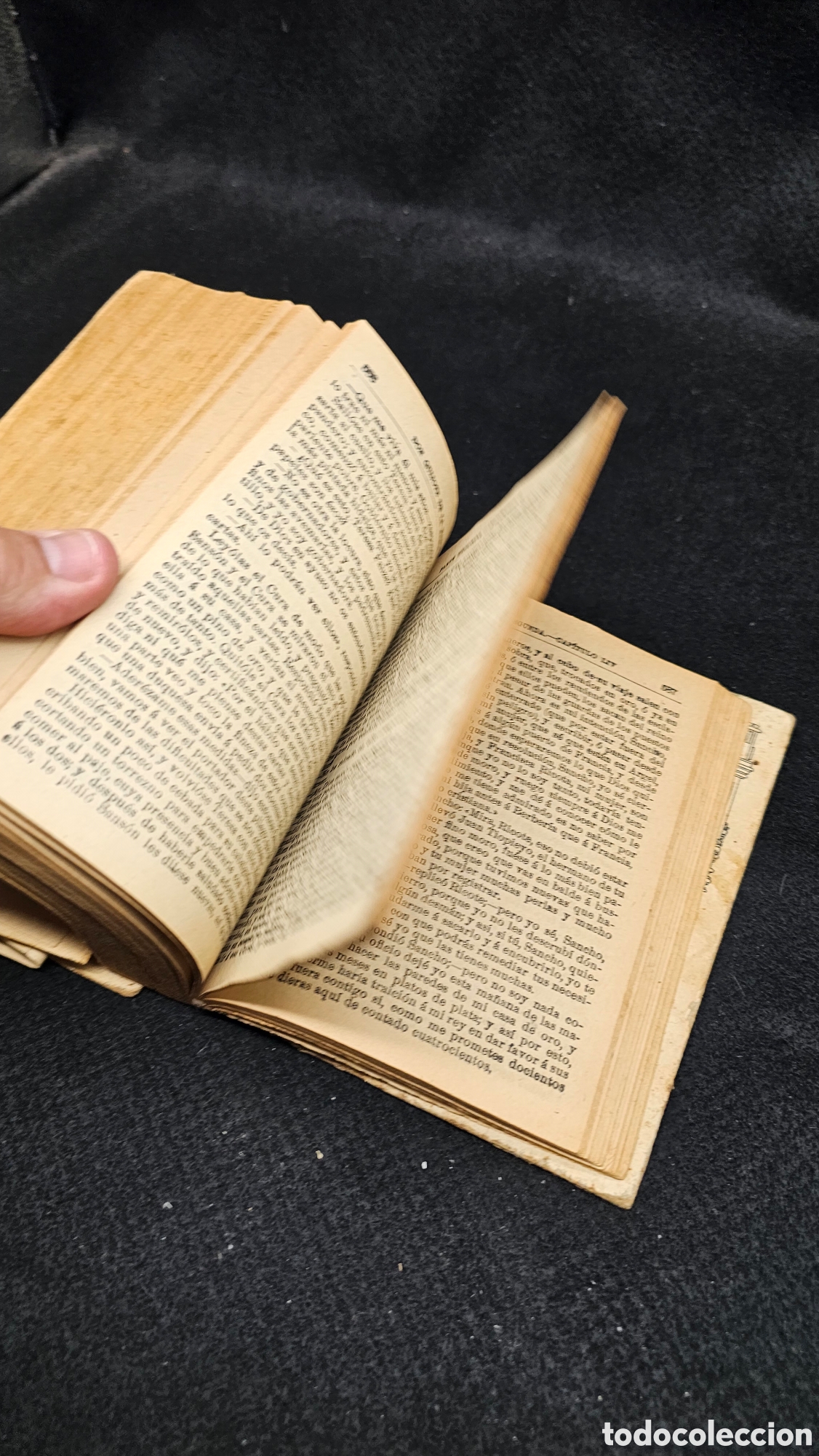 Libros antiguos: Antiguo libro DON QUIJOTE DE LA MANCHA para restaurar..... - Foto 8