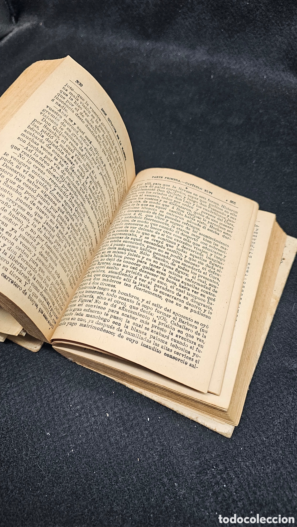 Libros antiguos: Antiguo libro DON QUIJOTE DE LA MANCHA para restaurar..... - Foto 11