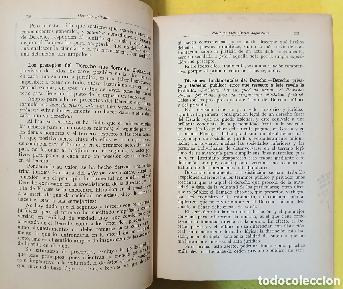 Libros antiguos: Instituciones de derecho romano - Foto 7