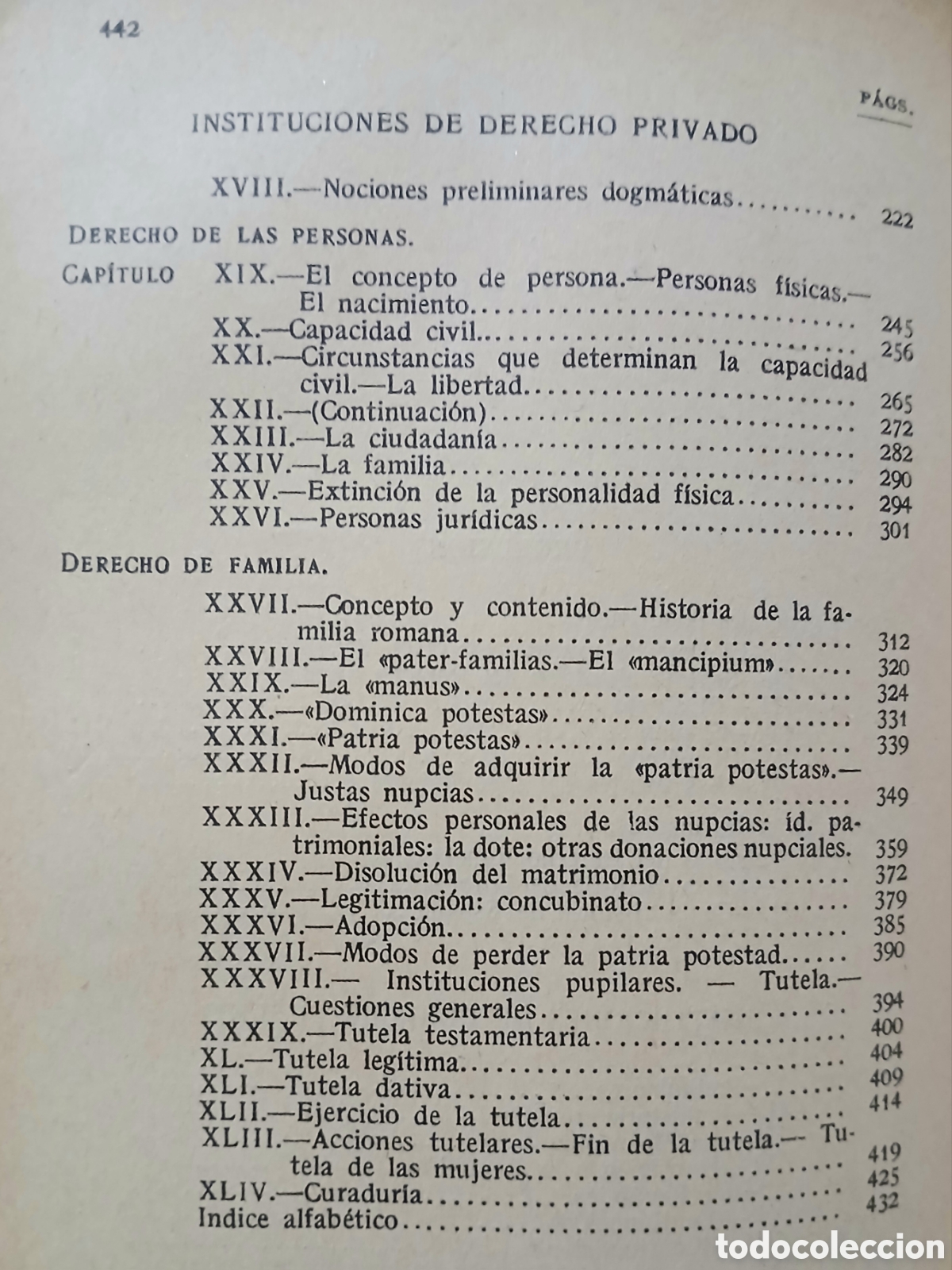 Libros antiguos: Instituciones de derecho romano - Foto 9