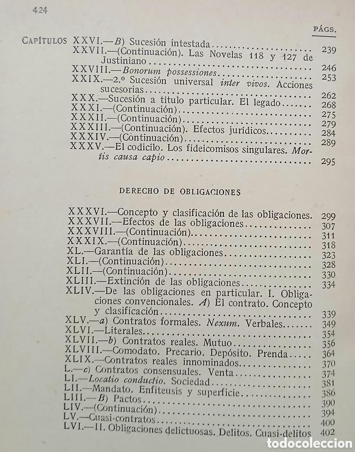 Libros antiguos: Instituciones de derecho romano - Foto 13