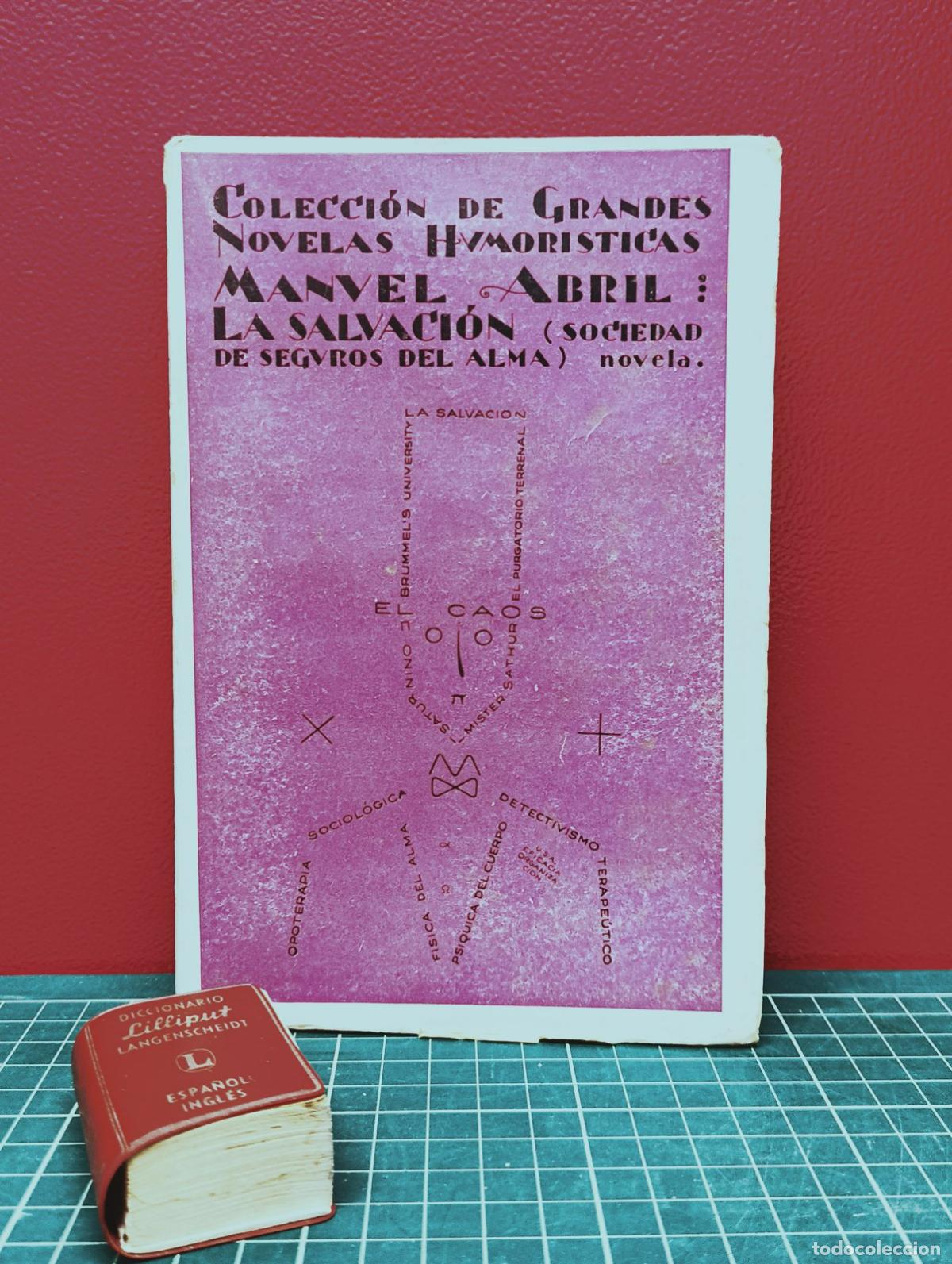 Libros antiguos: La salvaci&oacute;n (Sociedad de seguros del alma) - Manuel Abril