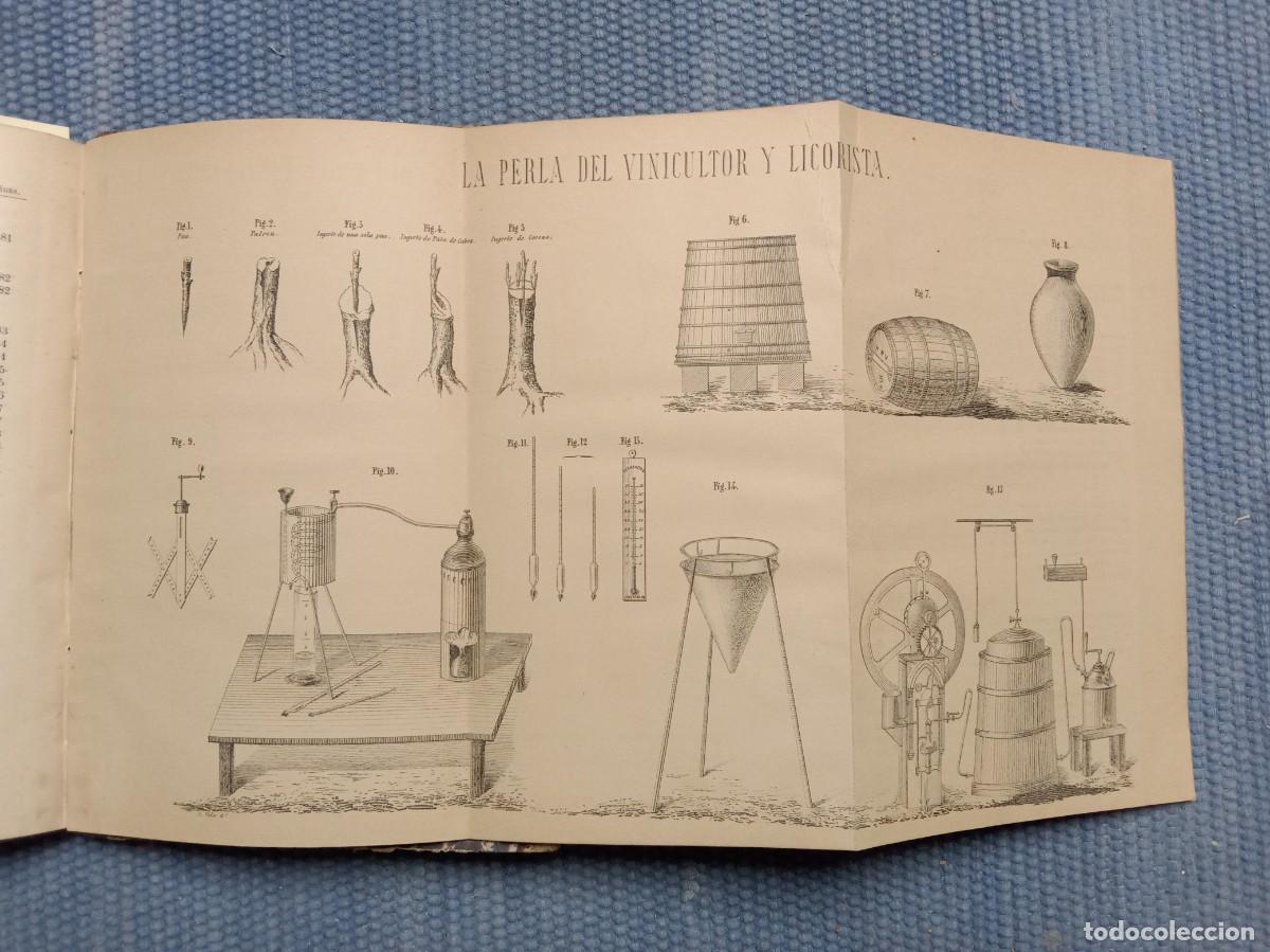 Libros antiguos: La perla de vinicultor y licorista - Foto 2