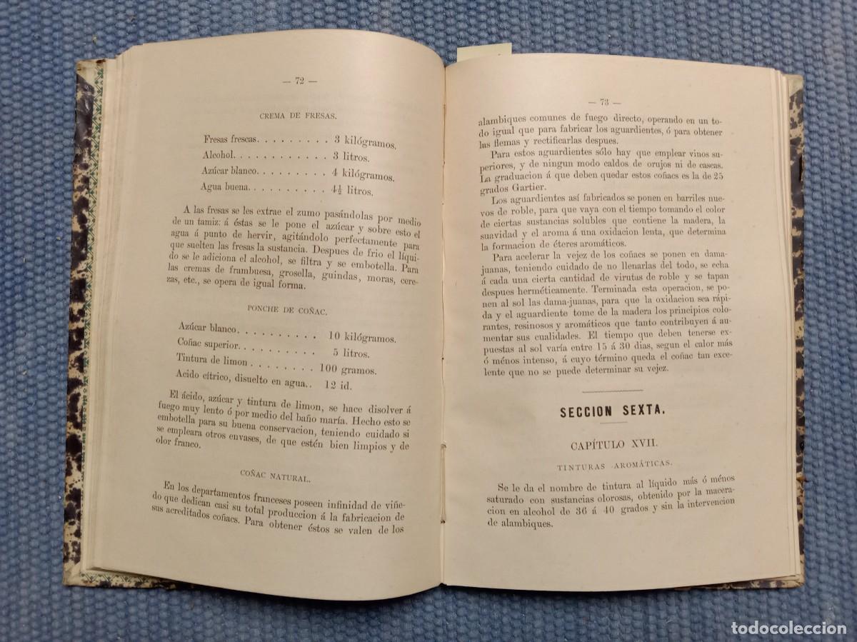 Libros antiguos: La perla de vinicultor y licorista - Foto 5