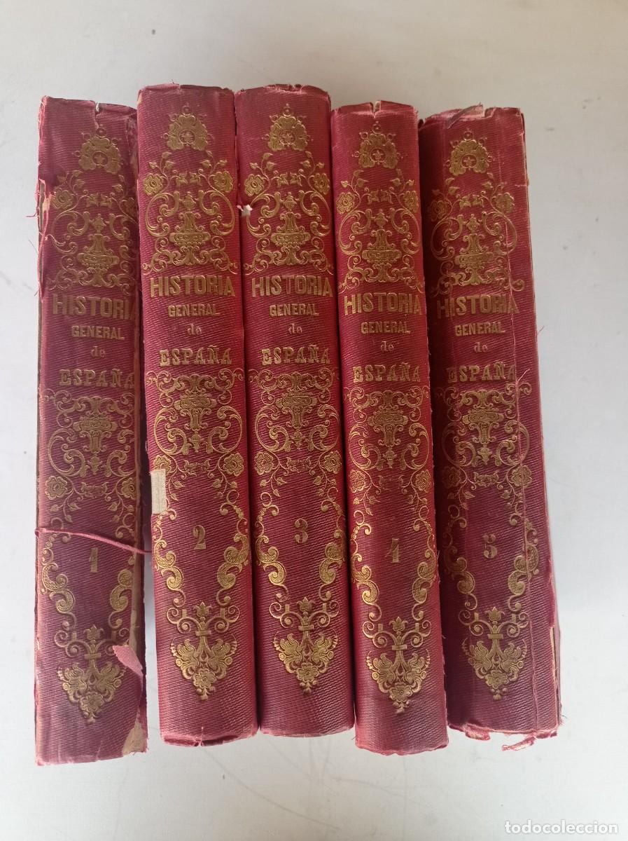 Libros antiguos: HISTORIA GENERAL DE ESPA&Ntilde;A POR EL PADRE MARIANA COMPLETADA POR EDUARDO CHAO. GASPAR Y ROIG, 1849-51