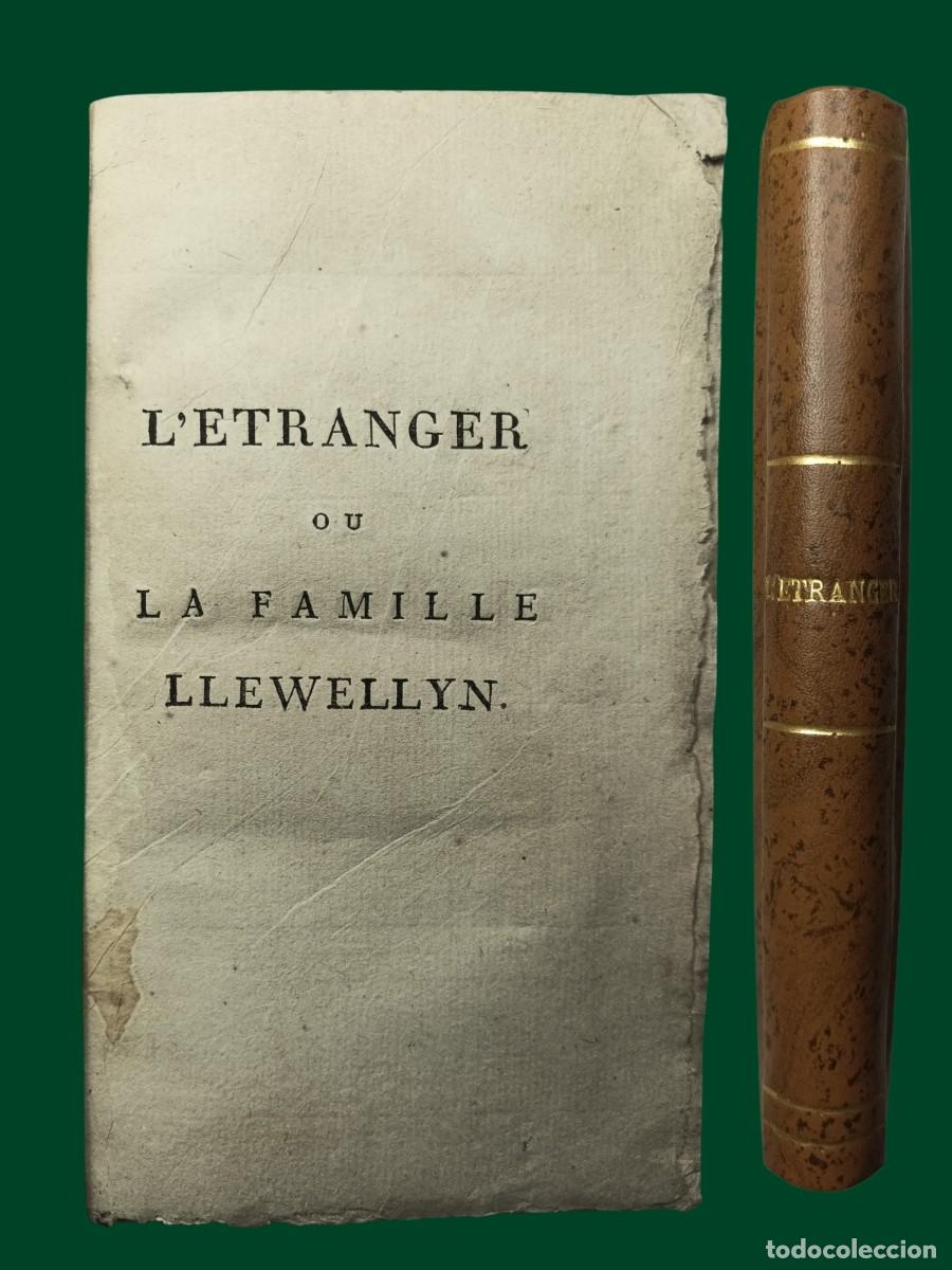 Antiquarische B&uuml;cher: L'&Eacute;TRANGER ou LA FAMILLE LLEWELLYN. Tomo 2. 1802. Franc&eacute;s
