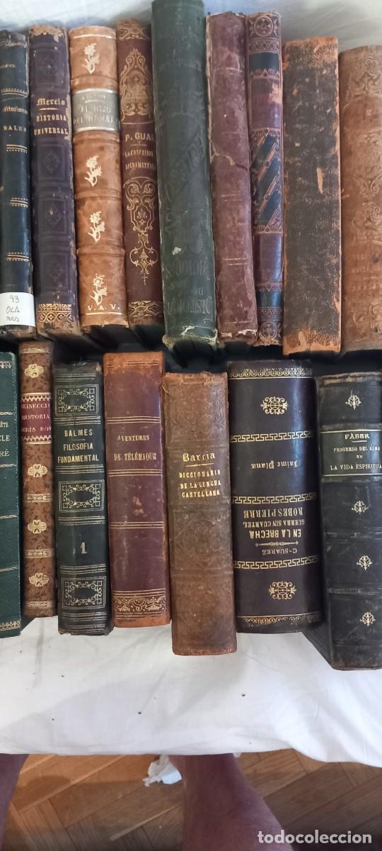 Libros antiguos: LOTE DE LIBROS ANTIGUOS - Foto 10