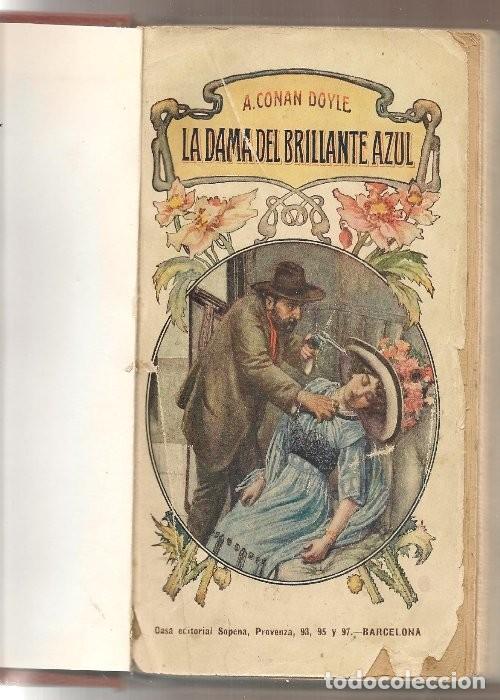Livres anciens: CONAN DOYLE,. , LA DAMA DEL BRILLANTE AZUL c.a. 1920