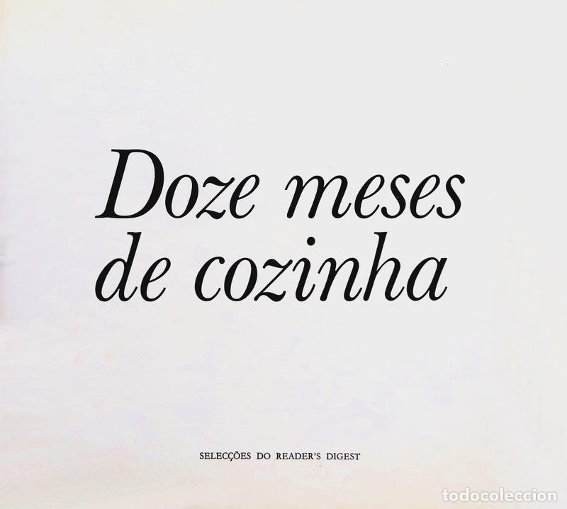 Libros antiguos: DOZE MESES DE COZINHA. [1.&ordf; EDI&Ccedil;&Atilde;O] - Foto 2