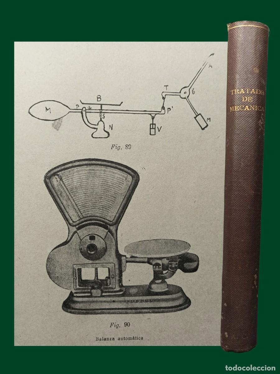 Libros antiguos: TRATADO DE MEC&Aacute;NICA. Enrique Navasa. 1926