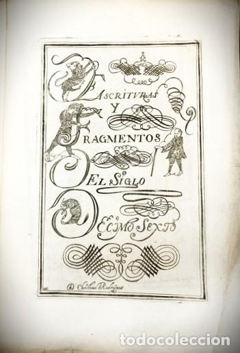 Libros antiguos: CRISTOBAL RODRIGUEZ ... BIBLIOTHECA UNIVERSAL DE LA POLYGRAPHIA ESPA&Ntilde;OLA ... 1738 - Foto 20