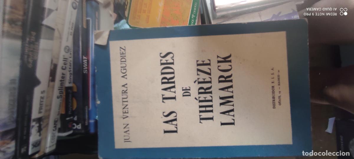 Libros antiguos: LAS TARDES DE THEREZE LAMARCK. AGUDIEZ