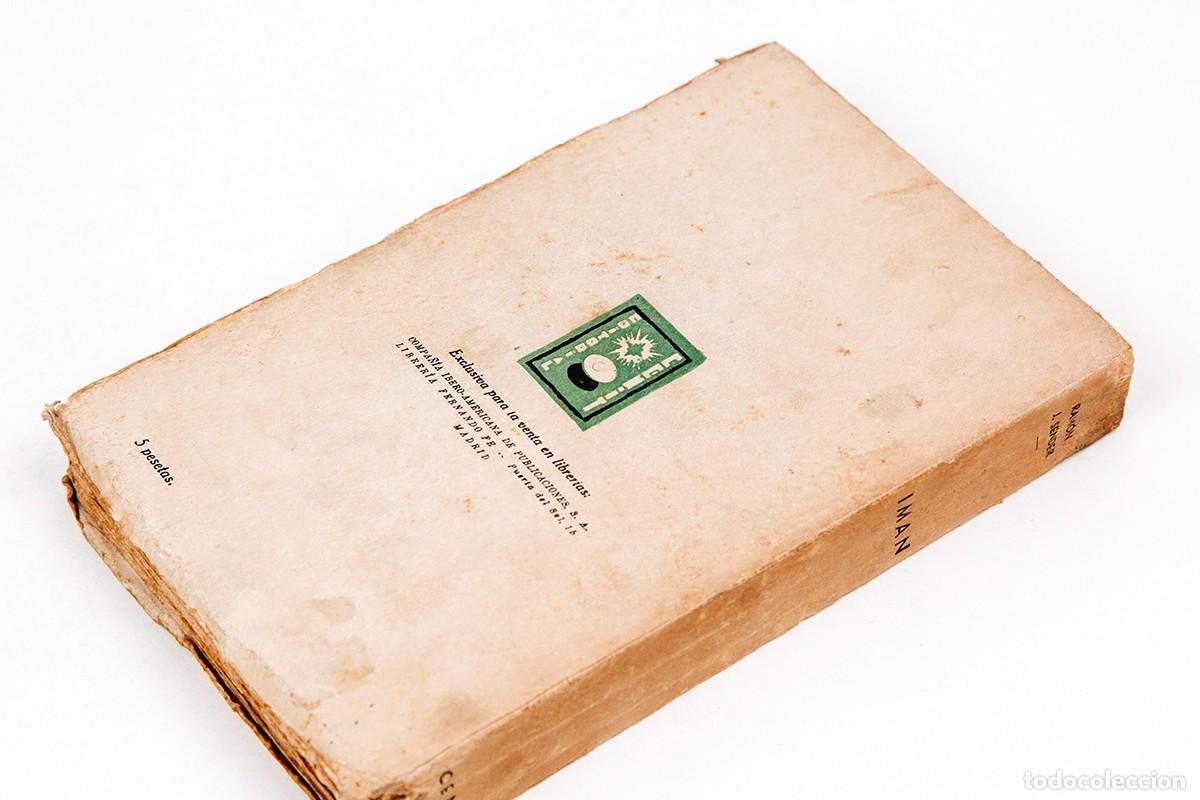 Libros antiguos: IM&Aacute;N - RAM&Oacute;N J. SENDER - 1930 - 1&ordf; EDICI&Oacute;N - Foto 6