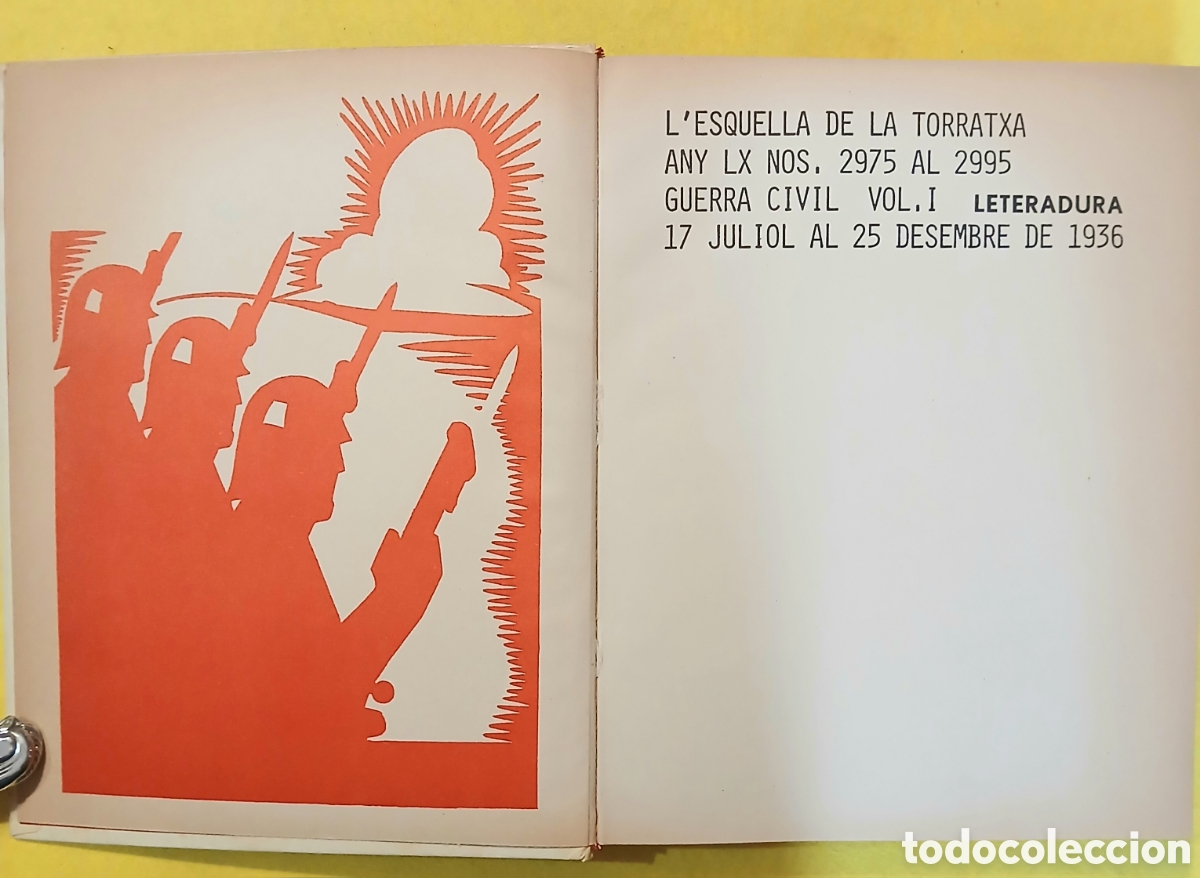 Libros antiguos: Lesquella de la Torratxa - Foto 3