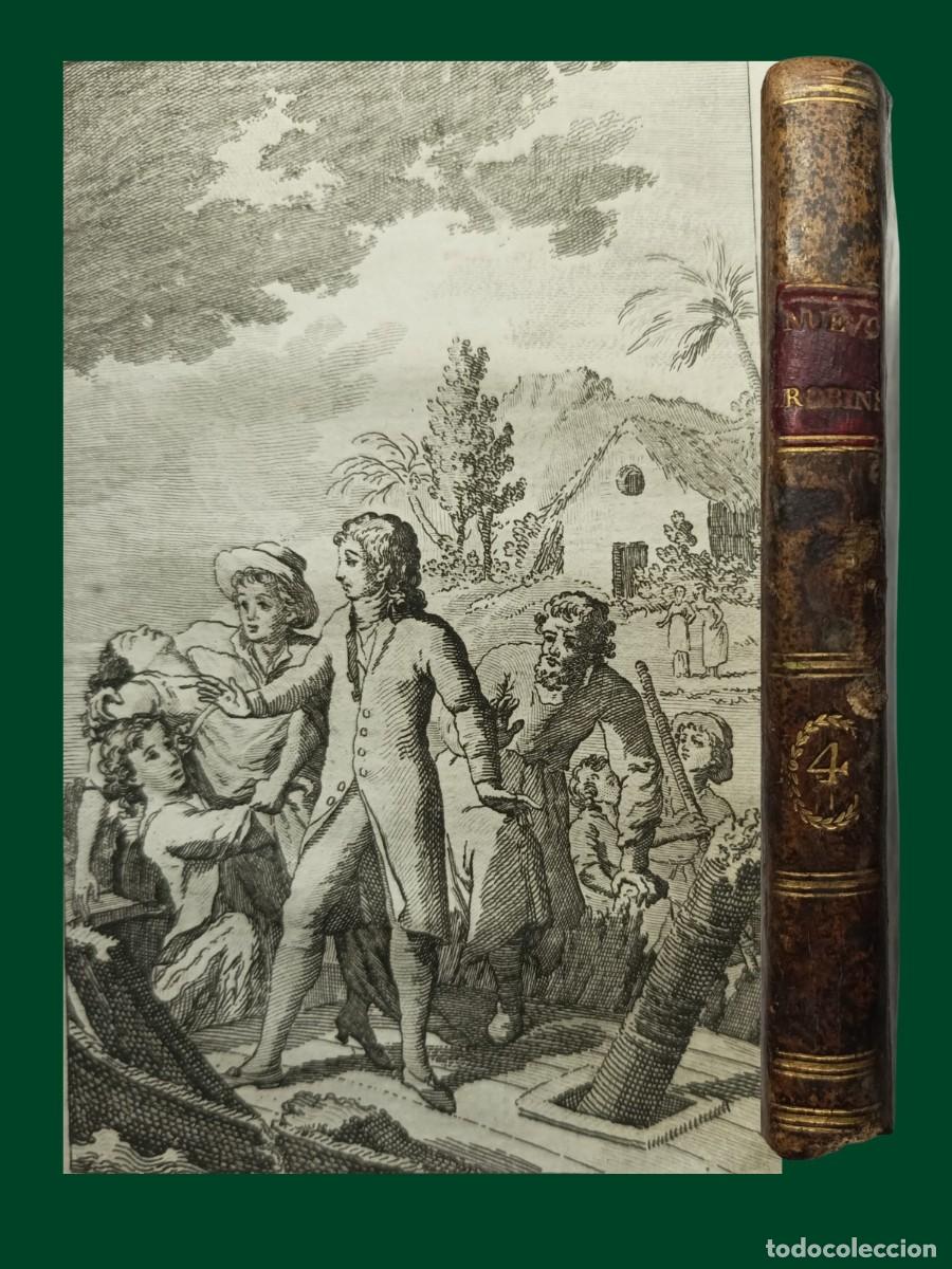 Libros antiguos: CONTINUACI&Oacute;N A LA HISTORIA MORAL DEL NUEVO ROBINSON. TOMO IV. 1803.