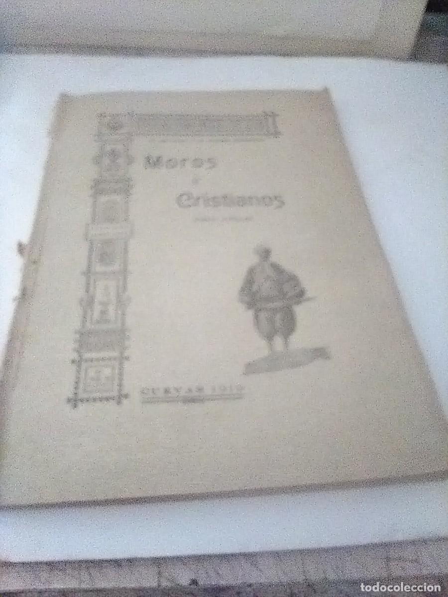 Libros antiguos: MOROS Y CRISTIA&Ntilde;OS CUEVAS ALMERIA 1918