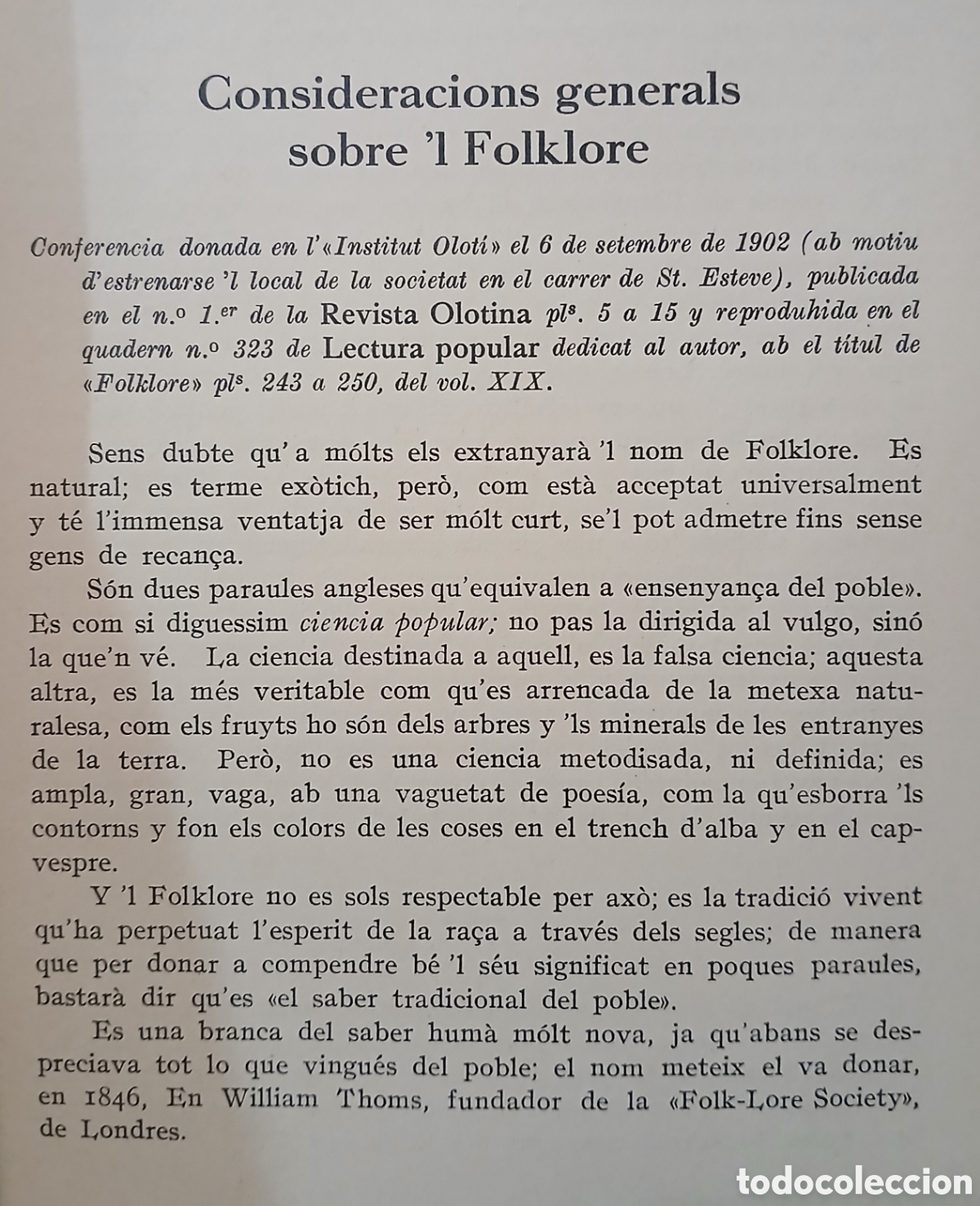 Libros antiguos: Alguns escrits del professor Rosend Serra y Pag&egrave;s - Foto 4