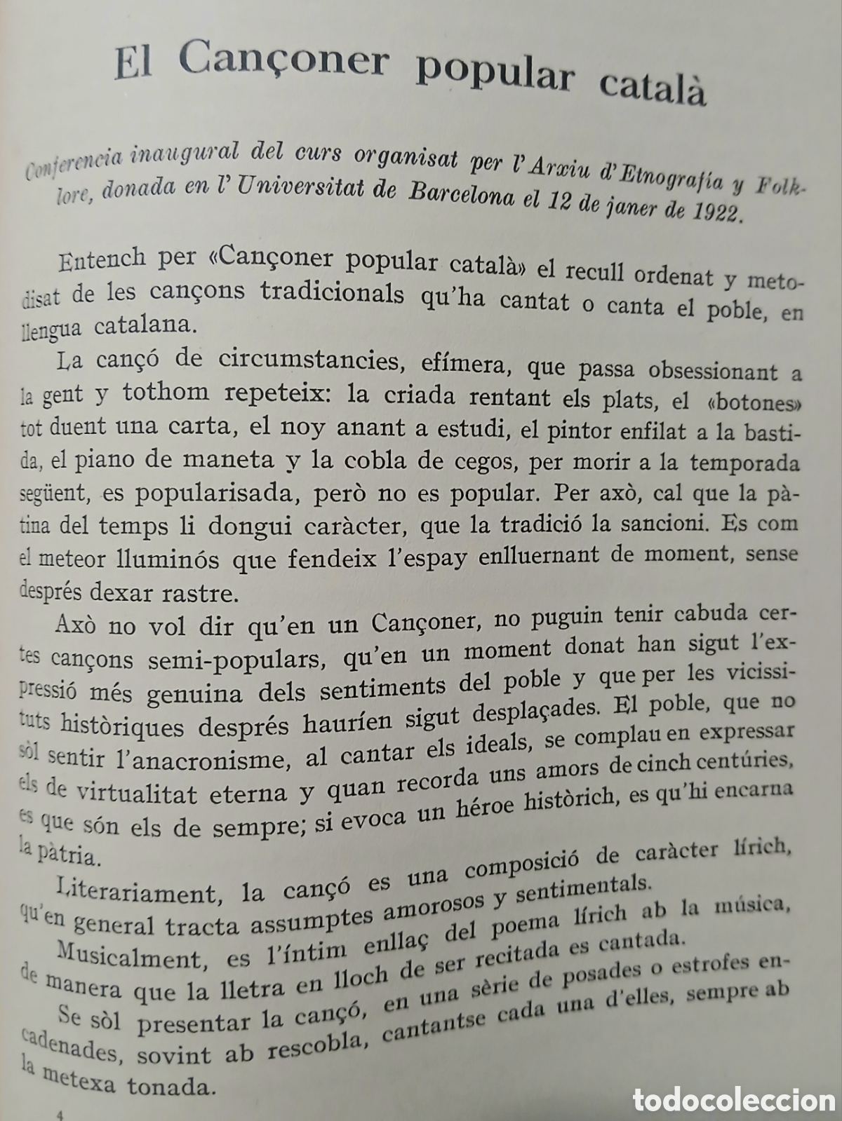 Libros antiguos: Alguns escrits del professor Rosend Serra y Pag&egrave;s - Foto 6