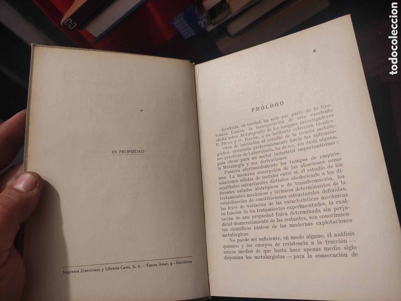Libros antiguos: METALOGRAF&Iacute;A - Manuales T&eacute;cnicos Labor - E. HEYN &bull; O. Bauer 1930 - Foto 7