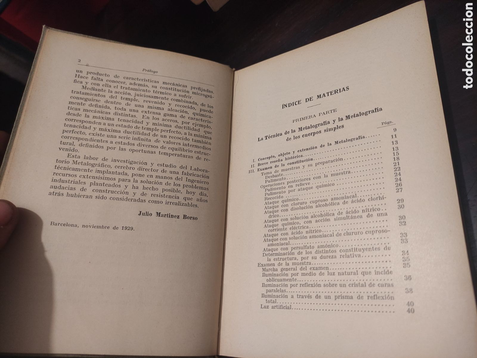 Libros antiguos: METALOGRAF&Iacute;A - Manuales T&eacute;cnicos Labor - E. HEYN &bull; O. Bauer 1930 - Foto 8