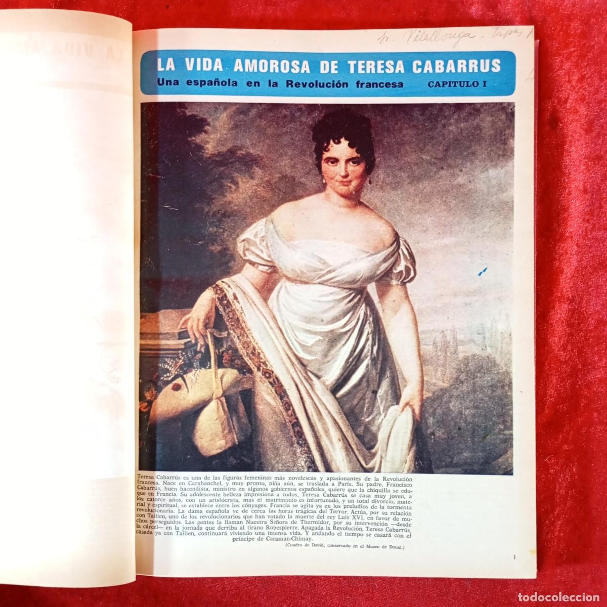 Libros antiguos: LA VIDA AMOROSA DE TERESA CABARRUS - UNA ESPA&Ntilde;OLA EN LA REVOLUCI&Oacute;N FRANCESA - CAP I / 581