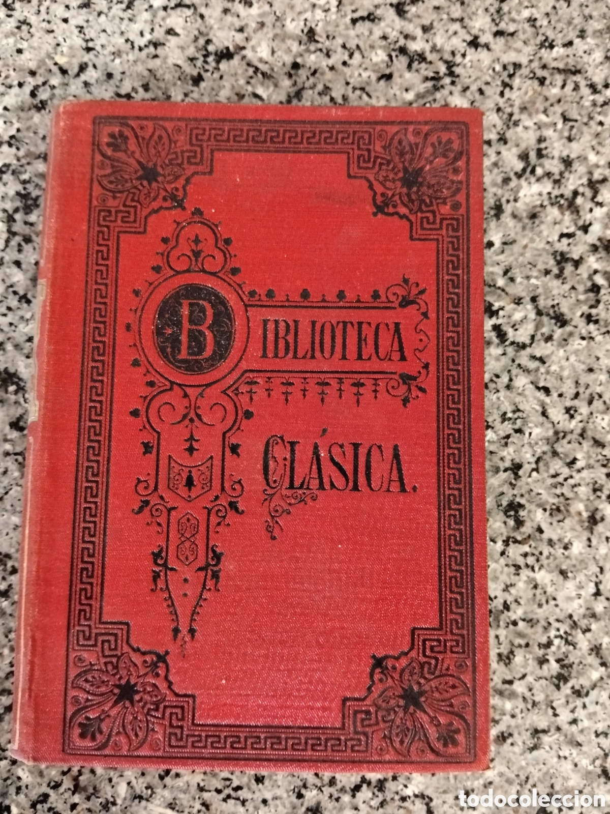 Libros antiguos: Libro biblioteca cl&aacute;sica a&ntilde;o 1891