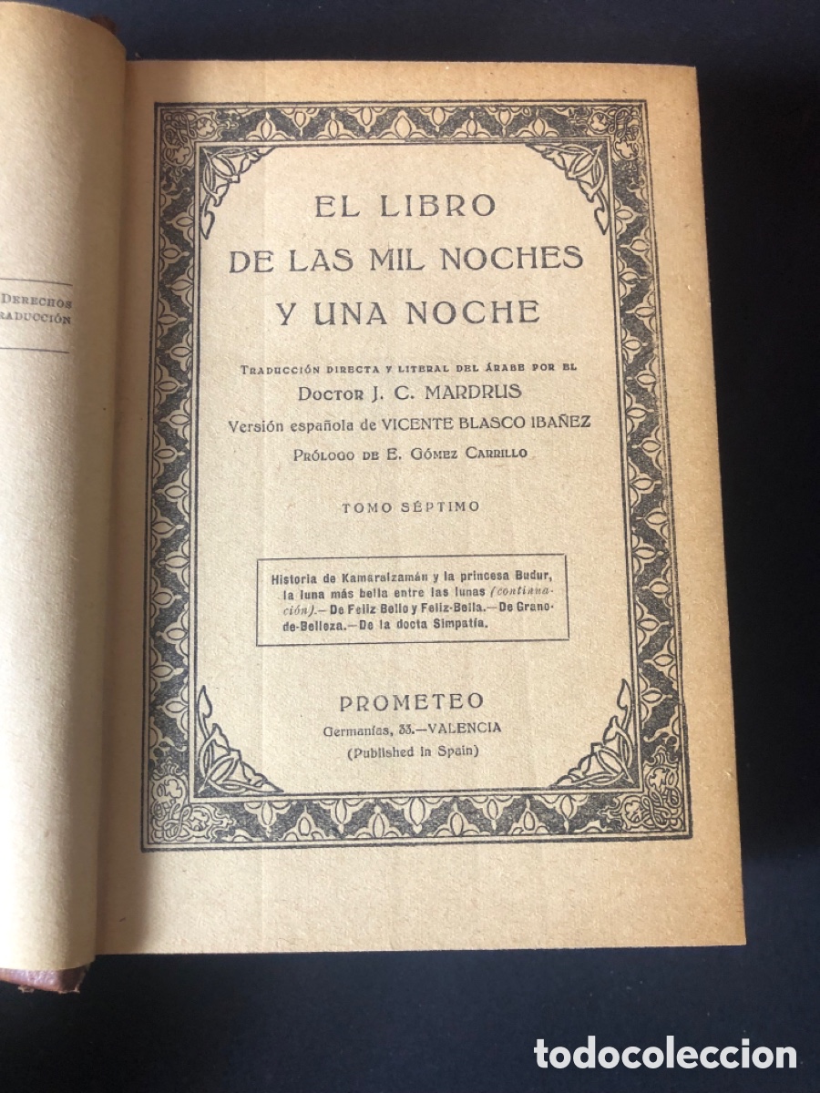 Libros antiguos: El libro de las mil y una noches-Prometeo - Foto 11