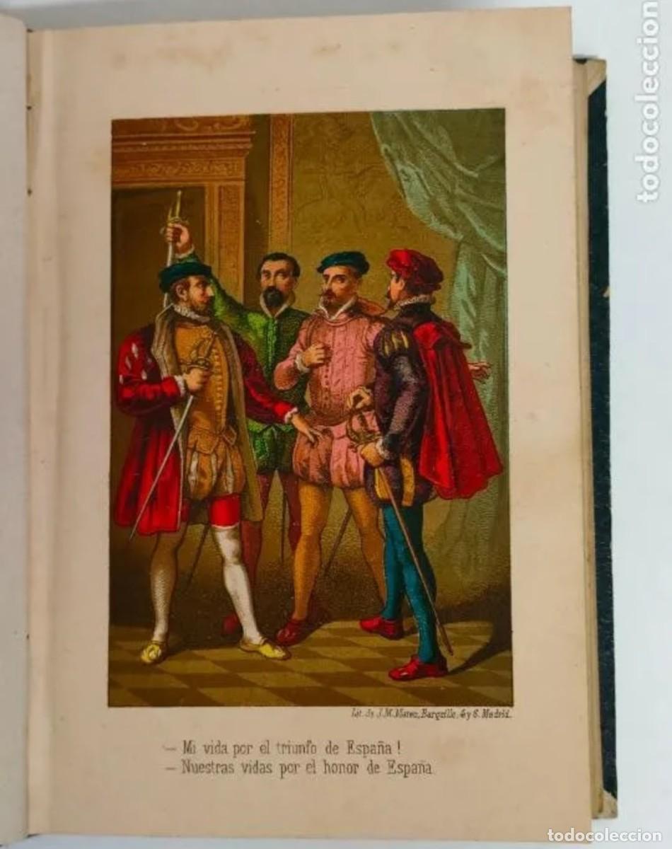 Libros antiguos: Los Invencibles, El Monarca y La Hoguera - Florencio Luis Parre&ntilde;o - II Tomos - 1883