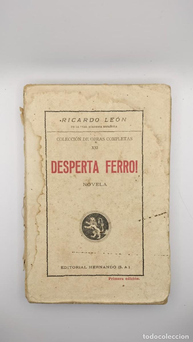 Libros antiguos: Desperta Ferro!. Ricardo Le&oacute;n. 1930