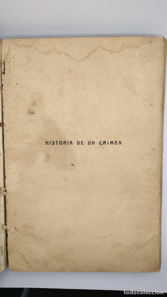 Libros antiguos: Historia de un crimen. Victor Hugo. 1920-1930