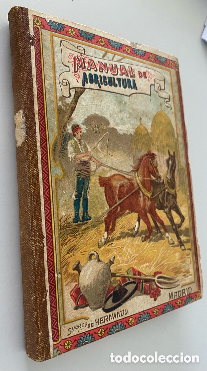 Libros antiguos: Manual de Agricultura - Foto 4