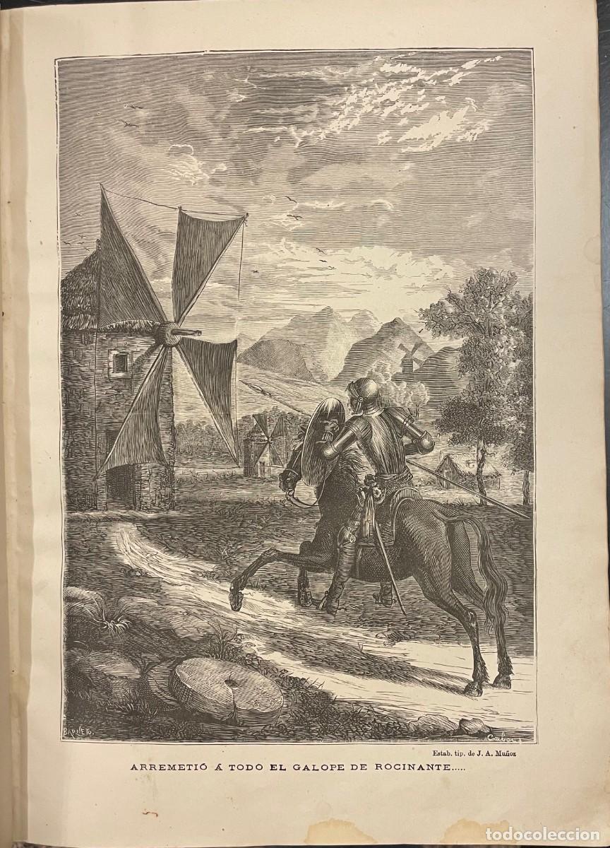 Libros antiguos: El Ingenioso Hidalgo Don Quijote de la Mancha - Foto 5