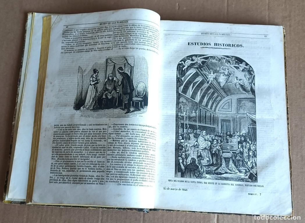 Libros antiguos: MUSEO DE LA FAMILIA - Lecturas agradables e instructivas - tomo IV 1846 - Con grabados