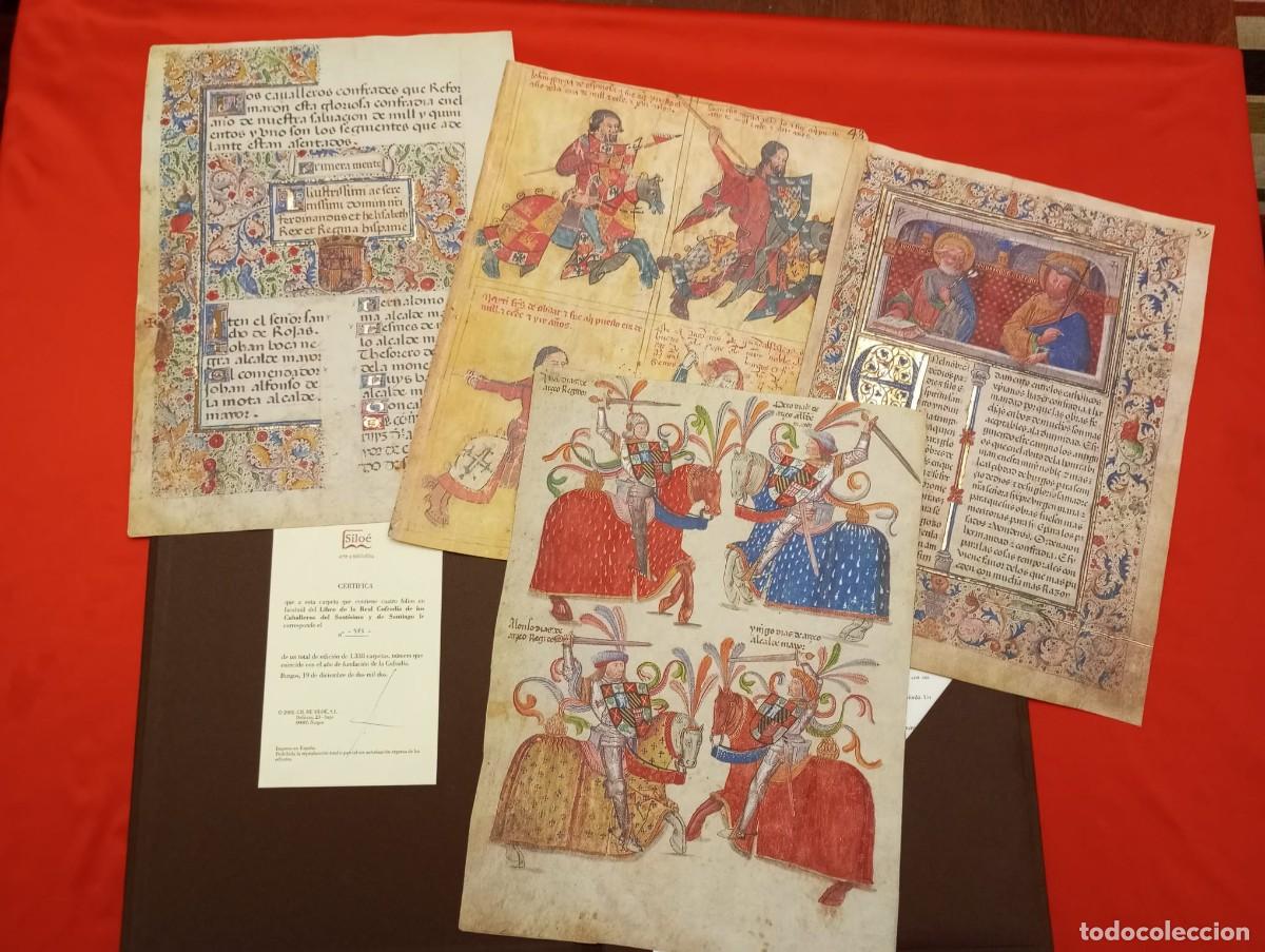 Libros antiguos: HOJAS PRUEBA LIBRO DE LA REAL COFRAD&Iacute;A DE LOS CABALLEROS DEL SANT&Iacute;SIMO Y DE SANTIAGO. FACS&Iacute;MIL.