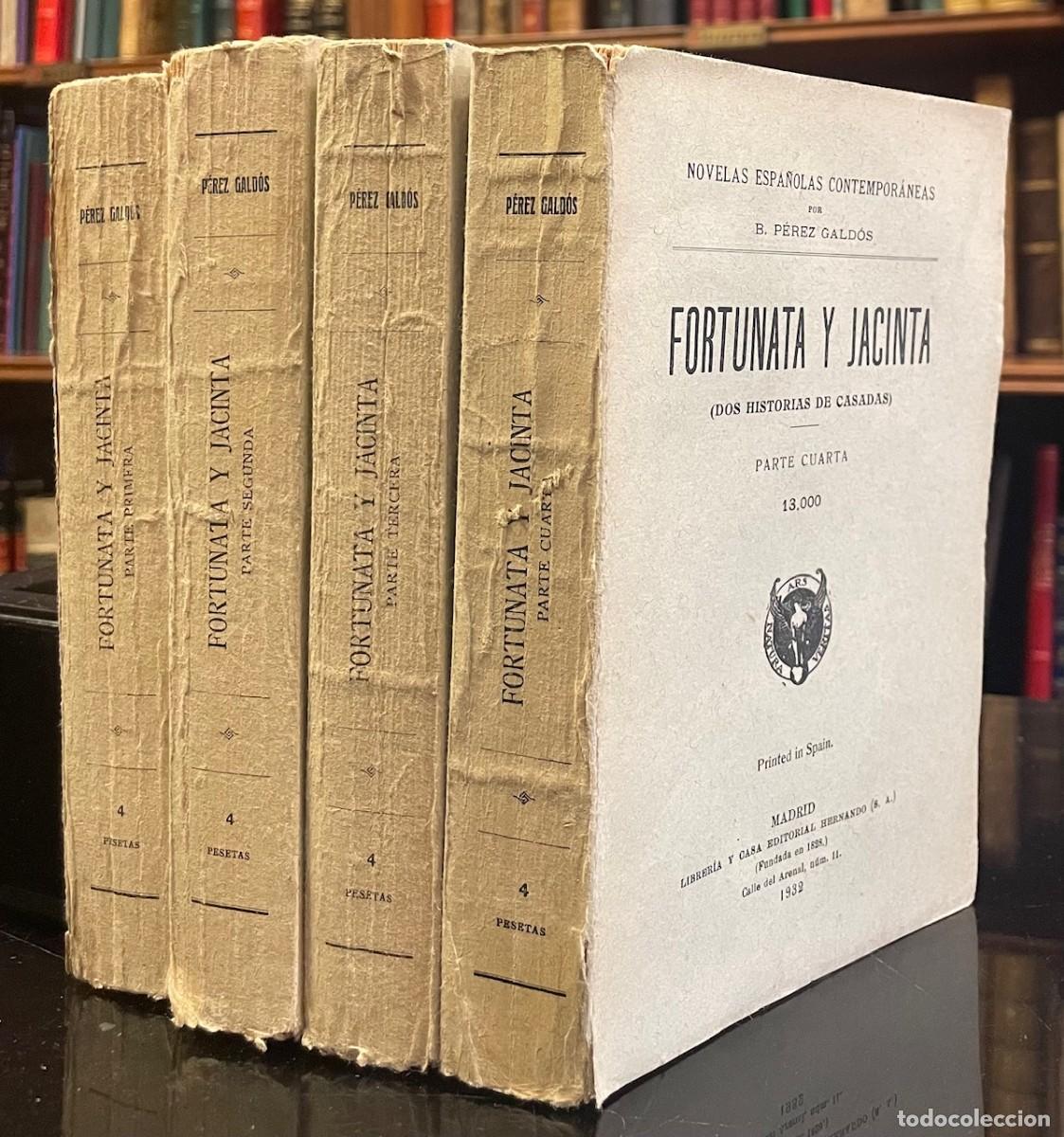 Libros antiguos: Fortunata y Jacinta. Dos historias de casadas - Foto 1