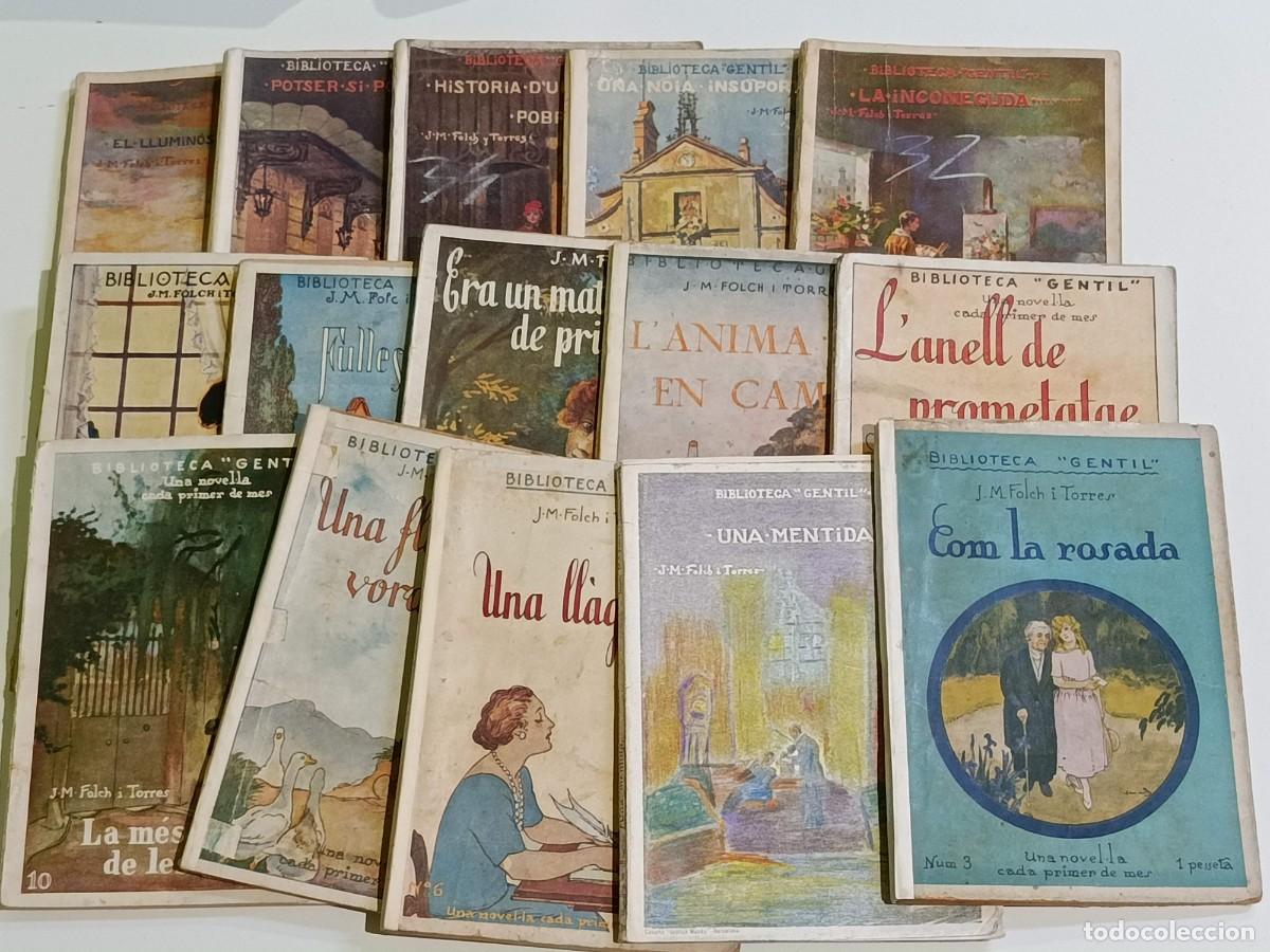 Libros antiguos: Lote 53 novelas Biblioteca Gentil - Foto 4