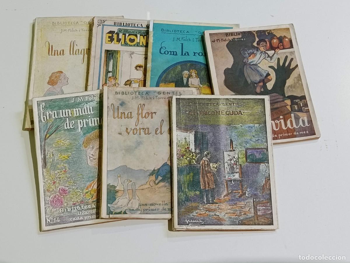 Libros antiguos: Lote 53 novelas Biblioteca Gentil - Foto 5