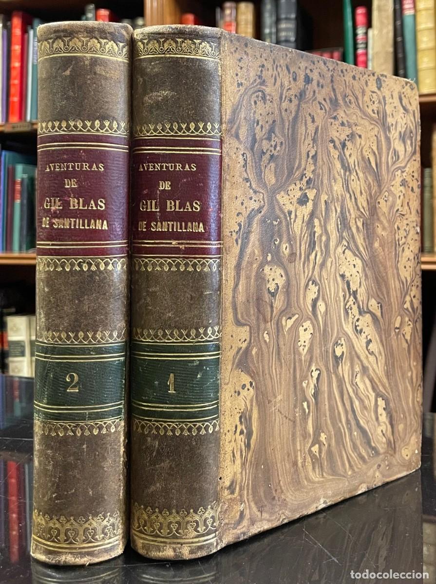 Libros antiguos: Aventuras de Gil Blas de Santillana