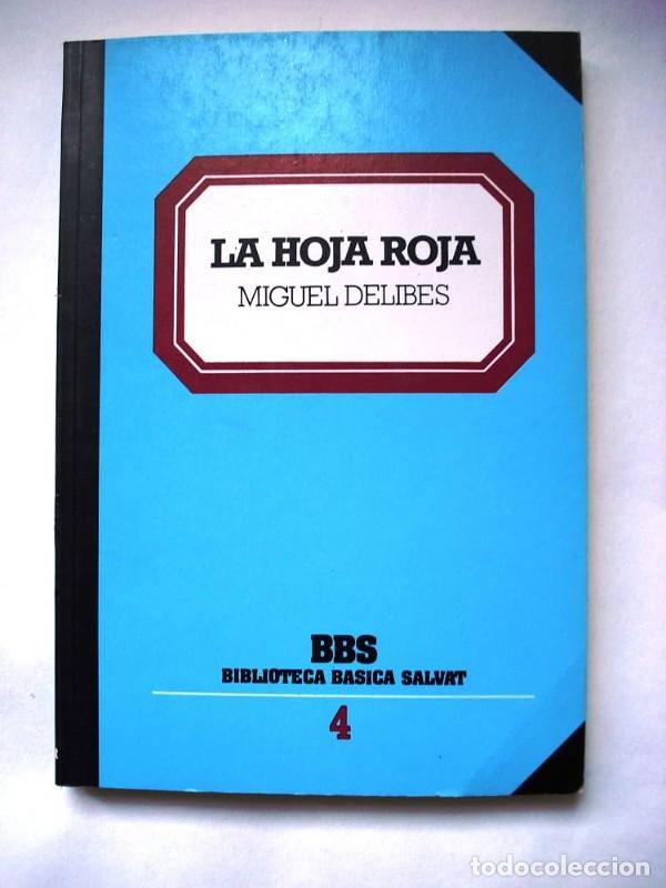 Livros antigos: La Hoja Roja - Miguel Delibes - Editorial Salvat