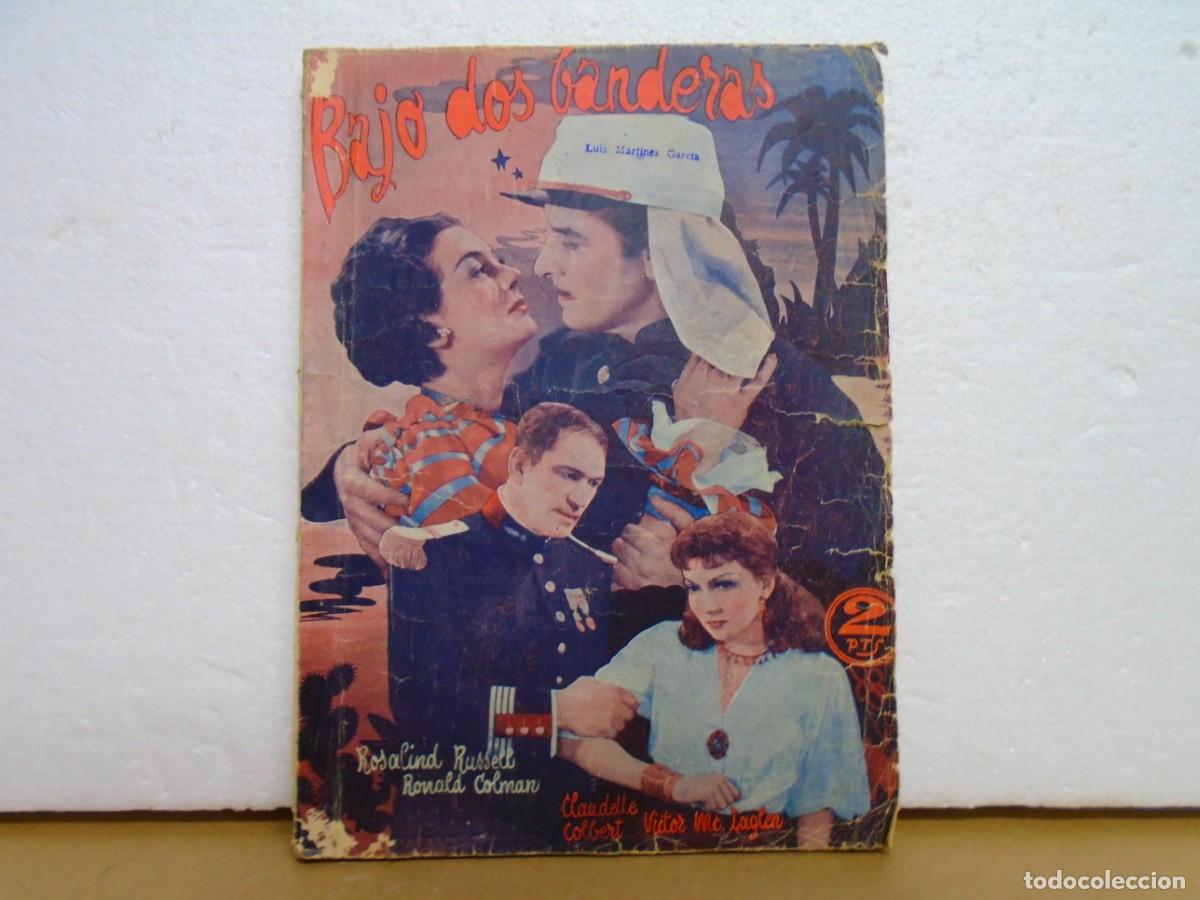 Libros antiguos: EDICIONES CINEMATOGRAFICAS&rdquo;BISTAGNE&rdquo;/BAJO DOS BANDERAS/A&Ntilde;OS 40.