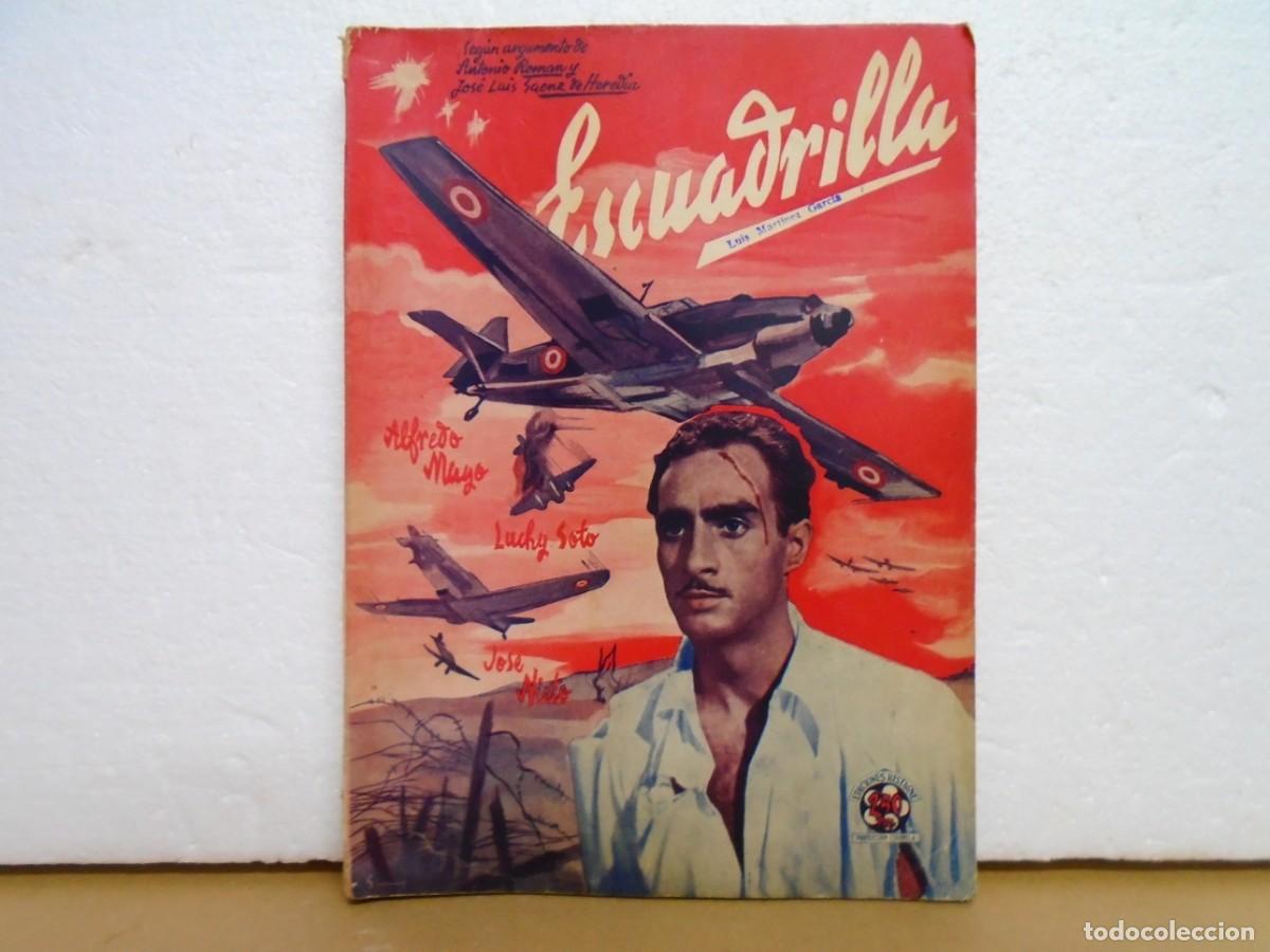 Libros antiguos: EDICIONES CINEMATOGRAFICAS&rdquo;BISTAGNE&rdquo;/ESCUADRILLA/A&Ntilde;OS 40.