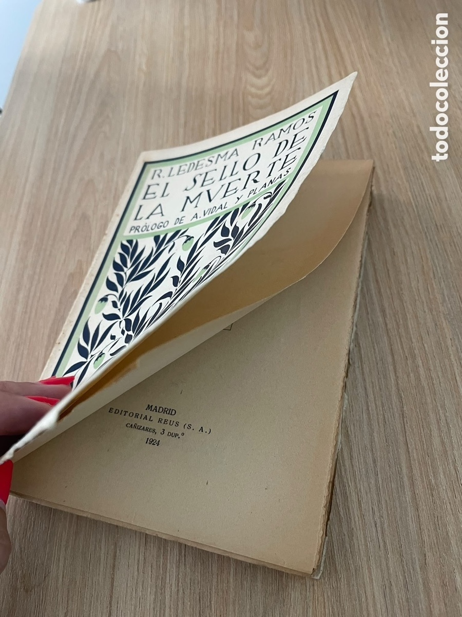 Libros antiguos: El sello de la muerte - Foto 2