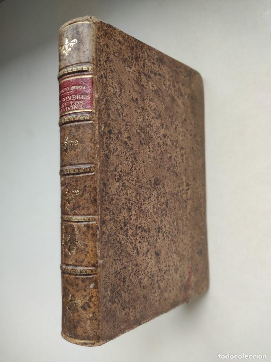 Libros antiguos: Los hombres: Mary los perdona / Alberto Ins&uacute;a. Renacimiento. Encuadernaci&oacute;n en plena piel.